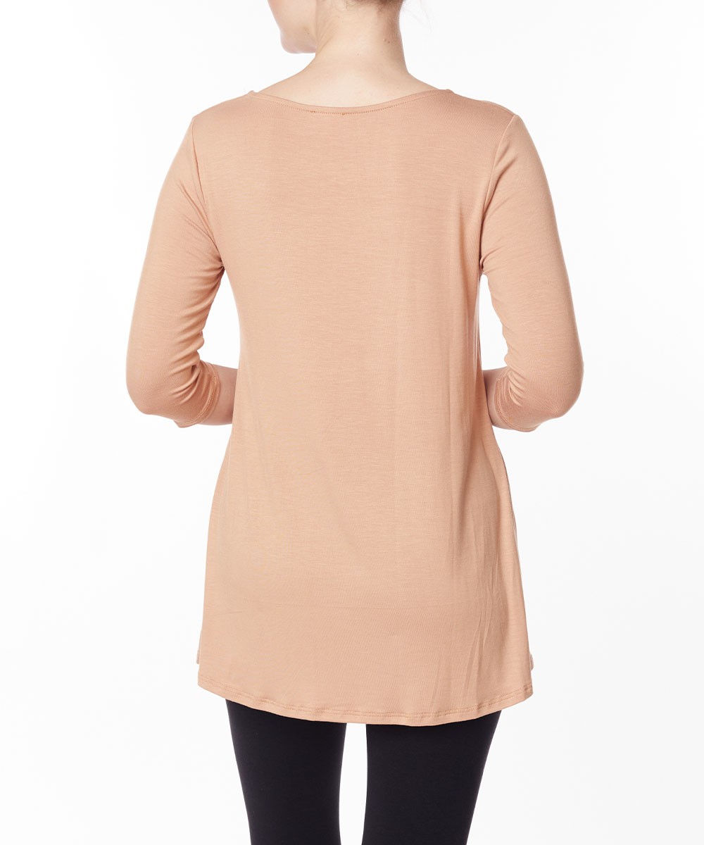 BAMBOO ELBOW TUNIC T